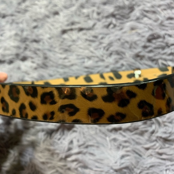 Betsey Johnson heart leopard belt - Picture 4 of 4